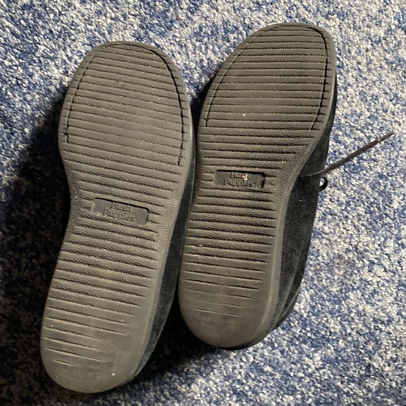 Hush Puppies Bridgeport Black Suede Shoes, Boys Size 4.5 - Picture 10 of 10